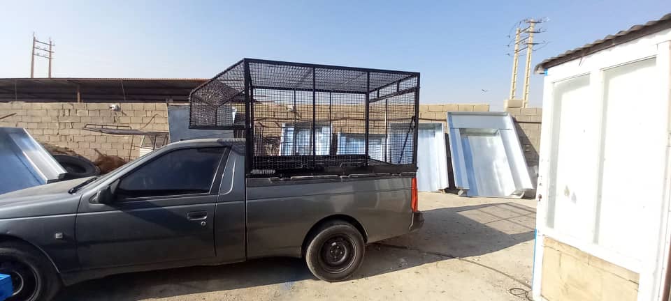 ساخت کفی و باربند ماشین باری زندی لک در قلات شیراز